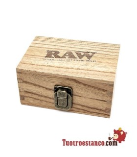 Raw Caja Madera Acacia Slide