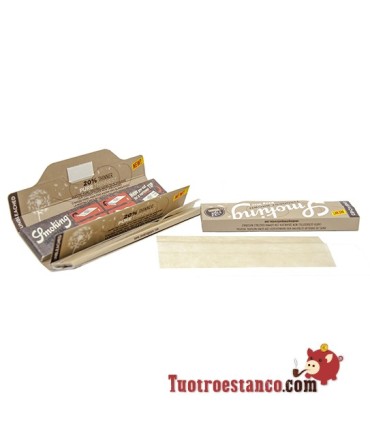 Papel Smoking Thinnest Brown Ultra Fino King Size Tips