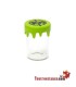 Mini bocal en verre SuperSmoker fermeture en silicone 10 ml