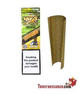 Feuilles à rouler blunt wrap goût tropical - G-Rollz