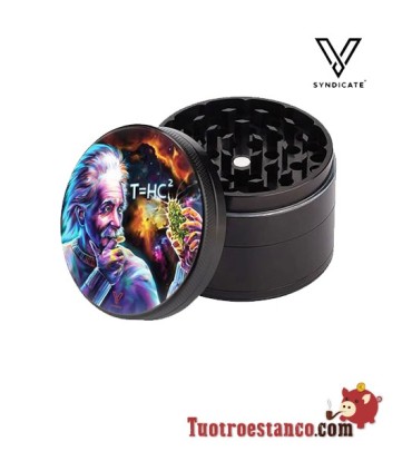 Smerigliatrice metallica Black Hole 4 parti 50mm