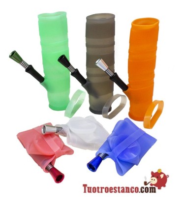 20 cm Collapsible Silicone Tube Bong