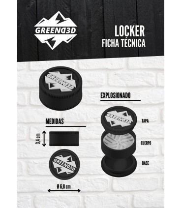 Grinder Locker Tu Otro Estanco