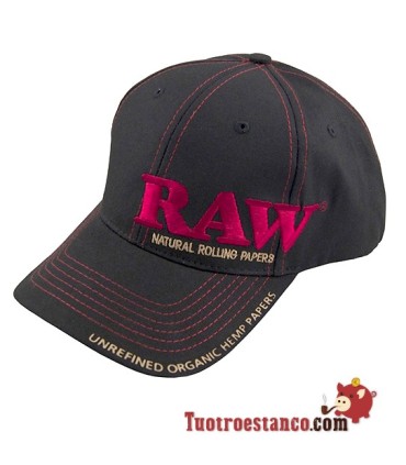 Gorra negra RAW.