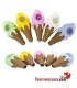 11,5 cm Ice Cream Silicone Pipe