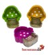 Mushroom Polyresin Ashtray