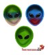 Alien Head Polyresin Aschenbecher