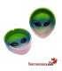 Alien Head Polyresin Aschenbecher