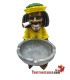 Giant Rasta Polyresin Ashtray