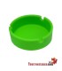 Cendrier rond en silicone