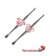 12 cm de silicone decorado dabber