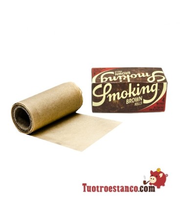 Smoking Brown Roll caracteriscas, contains 4 m and measures 44 mm