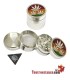 Grinder de metal Champ Leaf Rasta 4 partes de 40 mm