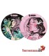 Ashtray Metal G-Rollz Girls Pink Weed