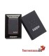 Zippo Black Red Border