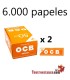 2 Orange OCB Cases 70mm - 100 booklets