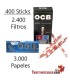 OCB X-pert Blue 70mm + Pre-cut OCB Filters 5.7mm