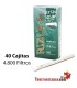 2 Pre-cut MENTHOL rizla cases 5.7mm