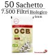 6mm Organic OCB Filters - 50 sachets of 150 filters