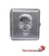 Pitillera metálica Champ Skull Relieve de 20 cig