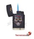 Encendedor Jet Flame Prof Skull Moustache